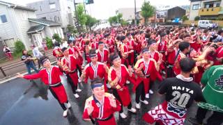 総踊り バサラ大パレード2017  移動+ カニサンバ 瑞浪美濃源氏七夕まつり 4K よさこい