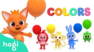 Learn Colors with Balloon | Kids Learn Colors | Pinkfong Hogi