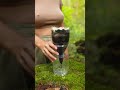 cattail plastic bottle free effective diy water filter 💦 camping hack