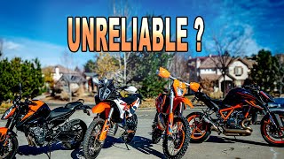 ARE KTM’s REALLY  UNRELIABLE? Let's look at the data.