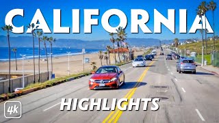 BEST of CALIFORNIA COASTLINE (with music) – 4K (Ultra HD) Road Trip