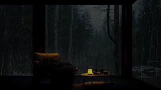 Chuva Noturna Relaxante: Ambiente Sonoro da Natureza para Dormir 🌧😴