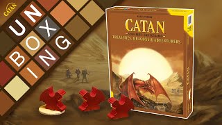 CATAN – Treasures, Dragons \u0026 Adventurers Unboxing 🐉   🐉  🐉