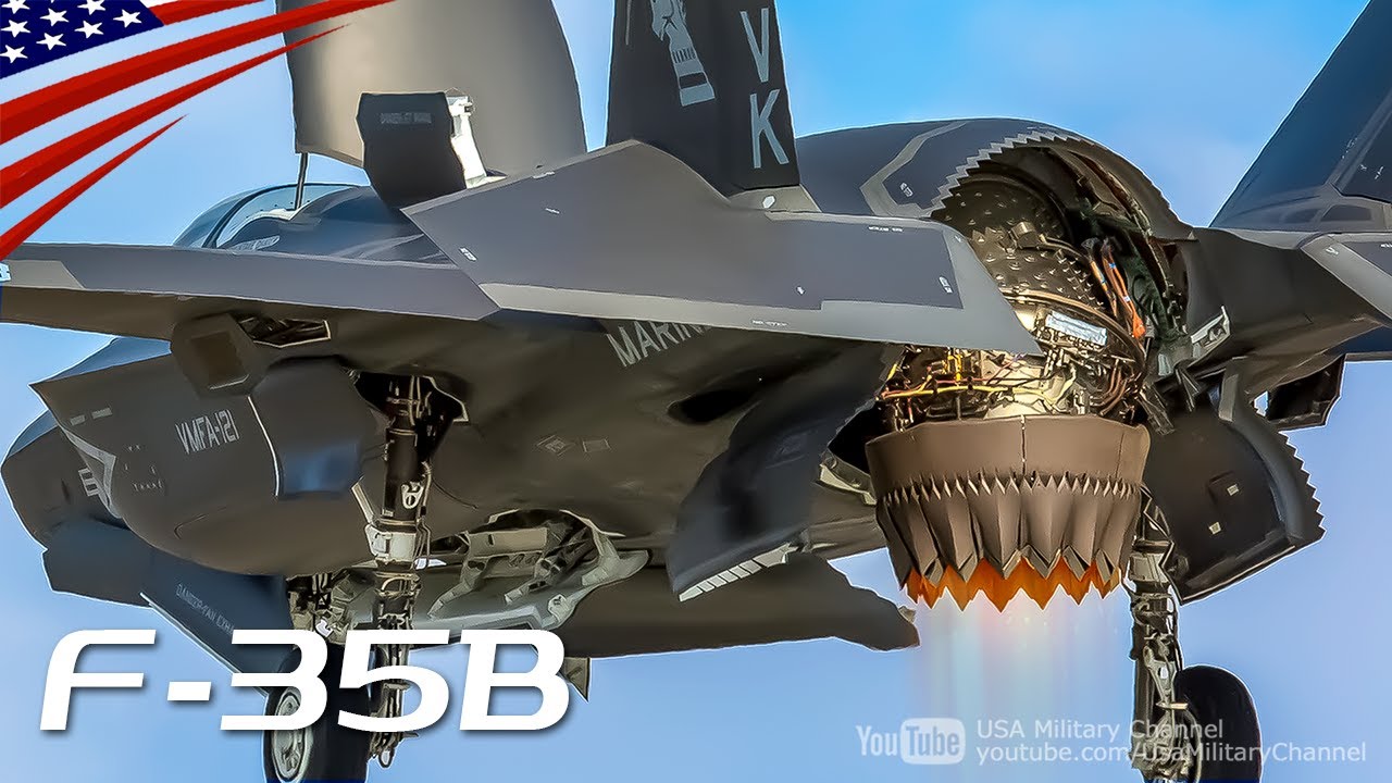 F-35B – World’s Most Modern & Insane Stealth Fighter Jet – 2000 Daily