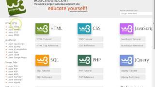 SQL 01 Learning from w3schools.com
