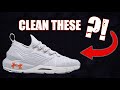 How to Clean Your Under Armour Shoes │(w/ UA REP & WHAT I USE)