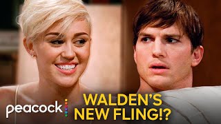 Two and a Half Men | Does Miley Have a Crush??