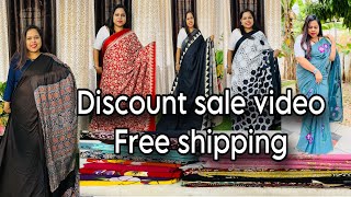 💕OFFER SALE💕discount sale | modalsilk| Cottonsarees |linensarees | kotasaree|freeshipping 6238020168