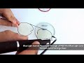 uv420 anti blue light lens demonstration