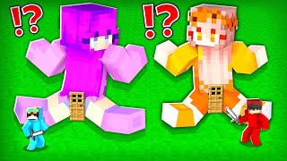 Cash and Nico Found Secret DOOR inside ZOEY and MIA - Funny Story in Minecraft