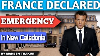 France Declares State of Emergency #france #caledonia #currentaffairs |फरांस ने आपातकाल की घोषणा की