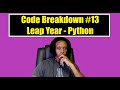Code Breakdown #13 - Codewars - 