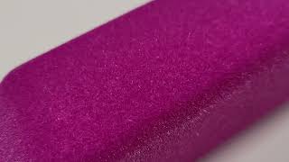 Enhancing surface finishes using flock