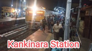 Arrival And Departure Of Local Train in Kankinara Station #railway#railfan#short