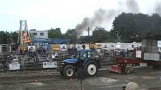 Bad Blue New Holland TM155 pulling / Expo Rimouski 2