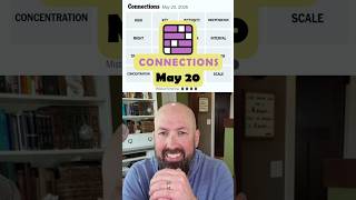 NYT Connections - May 20