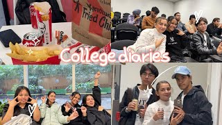 A realistic day in College life| Classes and chaos!