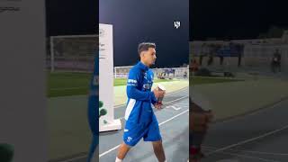 ⭐️ ماركوس ليوناردو ⭐️ 🏆 يتسلم جائزة أفضل لاعب في شهر يناير بـ دوري_روشن_السعودي 💫💙