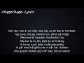 welcome to sweden einar lyrics video