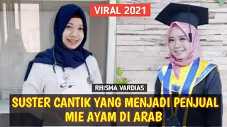 SUSTER CANTIK YANG LAGI VIRAL PENJUAL MIE AYAM DI ARAB || KISAH KREATIF...!