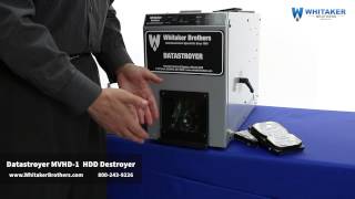 Datastroyer MVHD 1 Hard Drive Crusher