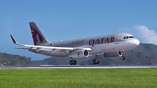 Qatar Airways Inaugural Flight to Seychelles