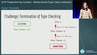 Bidirectional Type Class Instances