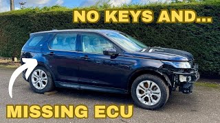 2022 STOLEN RECOVERED LAND ROVER NEEDS ECU PROGRAMMING