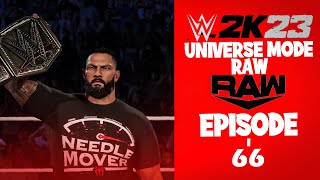 WWE 2K23 - Universe Mode - RAW HOLIDAY SPECIAL - Ep 66 - GOATED!