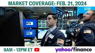 Stock market today: US stocks slip in countdown to Nvidia earnings | February 21, 2024