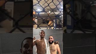 Belal Muhammad sparring with Jamahal Hill ahead of UFC 311