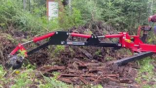 9hp towable princess auto backhoe test