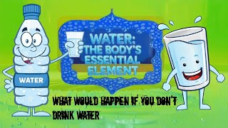 Water The Bodies Essential Element/How much to Drink Stay Healthy/What role does Water play/#H2O#h2o