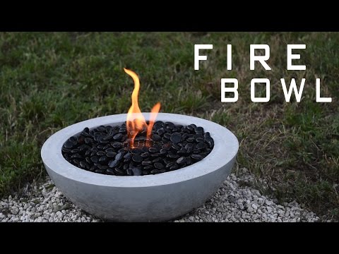 How To Make a Concrete Fire Bowl | Gel Fuel How To Make a Concrete Fire Bowl | Gel Fuel