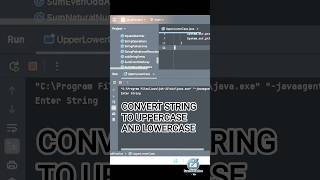Convert String to Uppercase and Lowercase in Java | Simple Trick Every Beginner Must Know 🔥 #coding