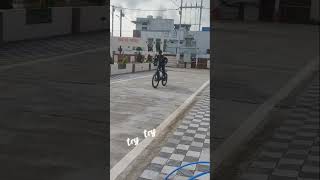 12 a clock practices🥰🥰 in cycle stunt Khandwa MP 12❤️❤️