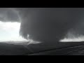 Iowa INSANITY!! Multi-Vortex Tornado Crosses Across I-80 near Avoca, IA 4/26/2024