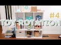 TOY ROTATION FOR MY 2 KIDS (AGES 2 & 4) | what's new on the toy shelf! | KAYLA BUELL