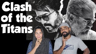 Clash of the Titans | Varisu Vs Thunivu Mashup Reaction| Pongal Clash Mashup| Manoj Maddy | Tamallu