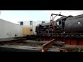 Steam Loco 621 arriving at Victor Harbor & turning on the turntable 1st day running School Holiday