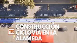 La Alameda tendrá la ciclovía más grande de Chile