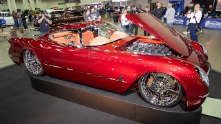 World Of Wheels 2024 Detroit Autorama Ridler Award Winner TwelveAir Custom Corvette: Wolf Heiau