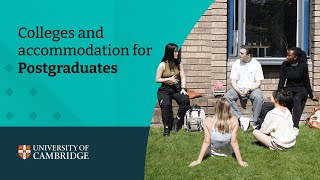 Colleges and accommodation for postgraduates at Cambridge