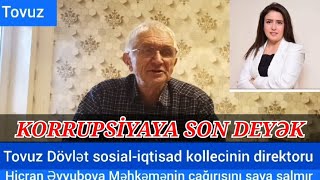 Tovuz sakini dövlət sosial iqtisad kollecinin direktorunu yıxıb -sürüdü: Şok açıqlama