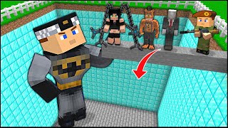 IF YOU DIE, YOU FALL INTO THE PIT OF THE SUPER KEREM COMMISSIONER FAMILY! 😱 - Minecraft