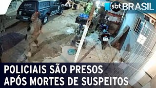 Agentes do BOPE são presos após matar dois suspeitos durante operação | SBT Brasil (21/11/23)