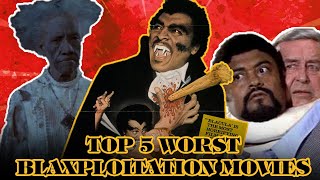 The Top 5 Worst Blaxploitation Movies Of All Time