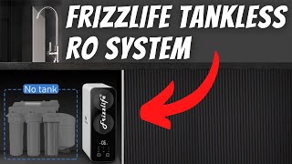 Frizzlife PD600 Tankless Reverse Osmosis Under Sink Water Filter System Review💧