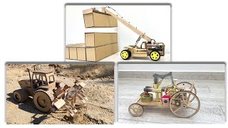 TOP Powerful Tractors made of cardboard