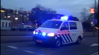 Meerdere Politie-eenheden \u0026 Motorambulance 15-382 naar Incident aan de V